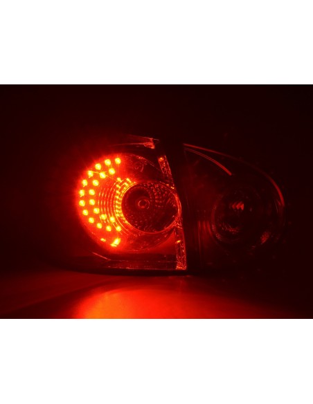 Fanali posteriori a LED set VW Golf 5 tipo 1K 2003-2008 rosso per guida a destra