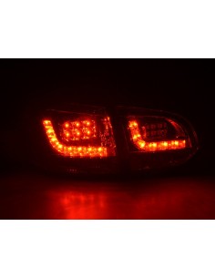 Fanali posteriori a LED set VW Golf 6 tipo 1K 2008-2012 nero per guida a destra 2