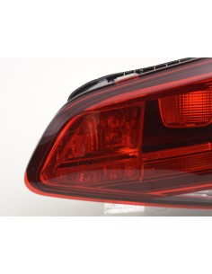 Parti di usura luce posteriore destra VW Golf 7 dal 2012 rosso / nero 2