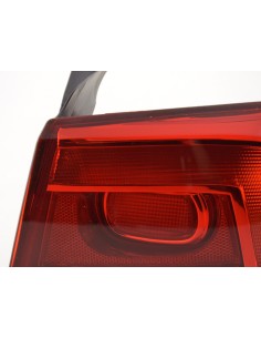 Parti di usura fanale posteriore destro VW Passat 3C Sedan 2010- rosso / trasparente 2