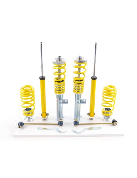 Assetto a ghiera regolabile con durezza FK Audi A3 Cabriolet 2008-2013 con montante da 50 mm