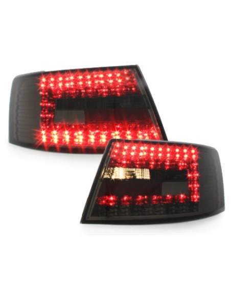 Fanali posteriori a LED per AUDI A6 4F Limousine 04-08 fumo