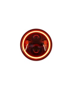 5,75 pollici del motociclo CREE LED faro angelo occhio Halo DRL 2