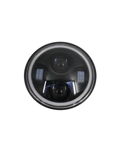 5,75 pollici del motociclo CREE LED faro angelo occhio Halo DRL 2