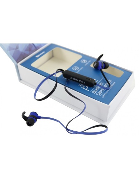 Xblitz Pure Wireless Bluetooth Cuffie Blu