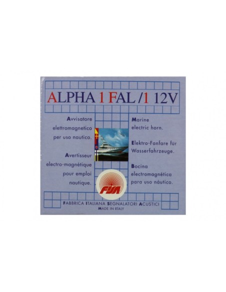 Corno elettrico marino FISA Alpha 1 FAL