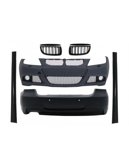 Kit griglia M-Technik a doppia striscia per reni BMW Serie 3 E90 (05-08)