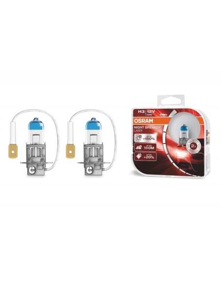 OSRAM NIGHT BREAKER LASER H3 Proiettore alogeno 12V 55W