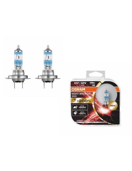 OSRAM NIGHT BREAKER 0 H7 Lampada frontale alogena per fari 64210NB0-HCB Scatola rigida (1 pezzo)