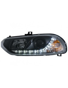 Fari a LED per Alfa Romeo 156 (10.1997-06.03) DAYLIGHT Nero 2