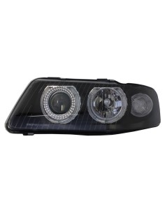 Fari Angel Eye per Audi A3 8L (09.00-05.03) Nero 2