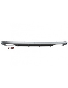 Paraurti posteriore Valance diffusore per Audi A3 8V Hatchback Sportback w/ scarico tubi di coda 2