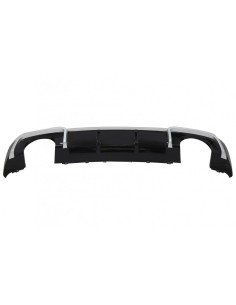 Paraurti posteriore Valance diffusore w/ scarico suggerimenti per Audi A3 8V Sline Facelift 2