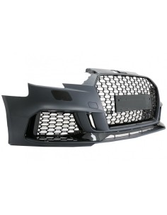 Paraurti anteriore per Audi A3 8V Facelift Hatchback Sportback RS3 Brilliant Black Design 2