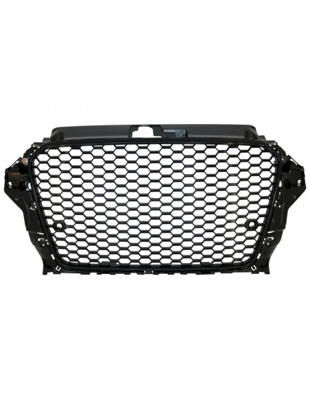 Calandra anteriore Badgeless per Audi A3 8V (12-16), nero