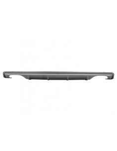 Paraurti posteriore Valance diffusore per Audi A3 8V berlina (12-15) w/ scarico tubi di coda 2