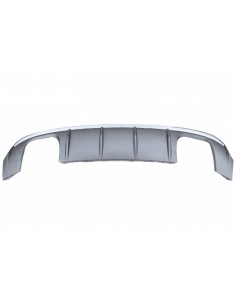Paraurti posteriore Valance diffusore w/ scarico per Audi A3 8V Facelift (16-19) S-Line 2