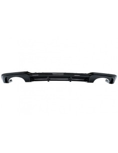 Paraurti posteriore Valance diffusore per Audi A3 8V Facelift Berlina Cabrio (16-19).