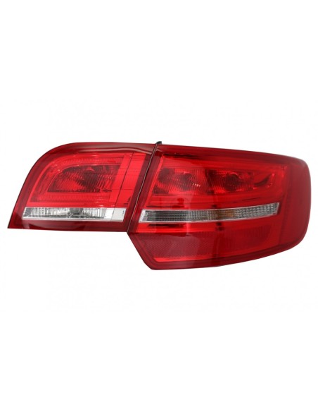 Fanali posteriori a LED per Audi A3 8PA Sportback (04-08) in colore Rosso-Chiaro