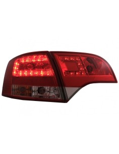 Fanali posteriori a LED rossi-chiari per Audi A4 B7 Avant 8ED (11.04-07) 2