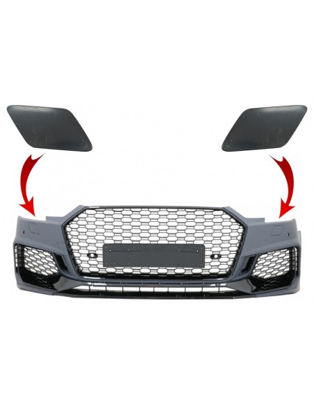 SRA copre paraurti anteriore per Audi A4 B9 8W Limousine Avant (2016-2018) Quattro