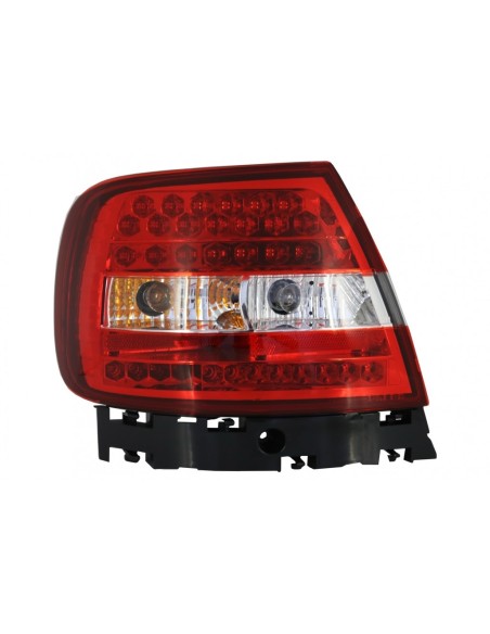Fanali posteriori a LED per AUDI A4 (1994-2000) Rosso Bianco