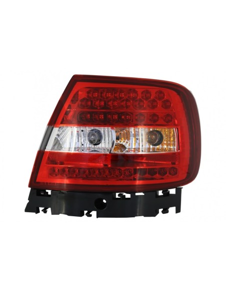 Fanali posteriori a LED per AUDI A4 (1994-2000) Rosso Bianco