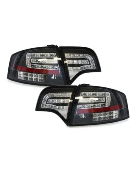 Fanali posteriori a LED per AUDI A4 B7 berlina (11.2004-03.2008) Nero