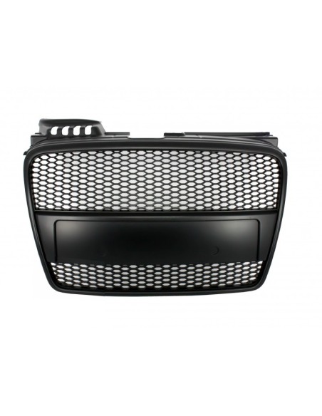 Griglia anteriore Badgeless per Audi A4 B7 (2004-2008) Nero opaco