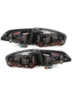 Fanali posteriori a LED per AUDI A4 B8 8K Berlina 07-10 Nero - Fumo
