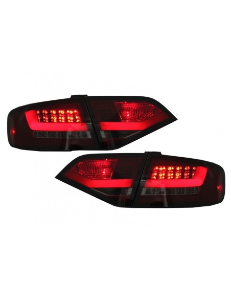 Fanali posteriori a LED per AUDI A4 B8 Berlina Limousine (08-11) - Fumo rosso