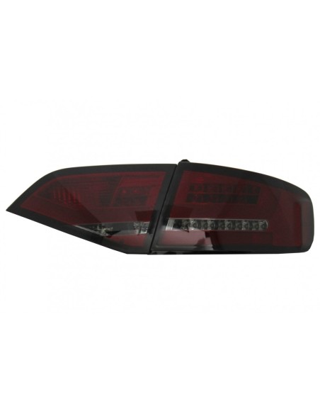 Fanali posteriori a LED per AUDI A4 B8 Berlina Limousine (08-11) - Fumo rosso