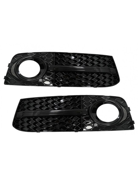 Fendinebbia copre le griglie laterali per AUDI A4 B8 8K (07-11) edizione nera