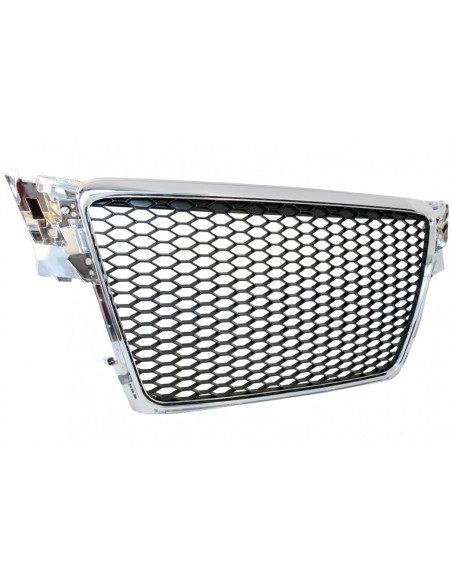 Calandra anteriore Badgeless per AUDI A4 B8 (07-12) Cromo