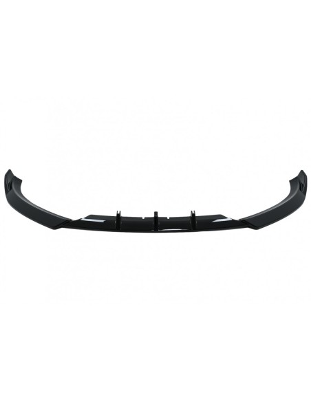 Paraurti anteriore Add-On Spoiler Lip per Audi A4 B8 (07-12) Berlina Avant, Piano Nero