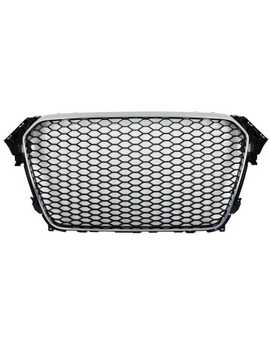 Assemblea centrale griglia w/ paraurti posteriore Valance diffusore d'aria per AUDI A4 B8 Facelift (12-15)
