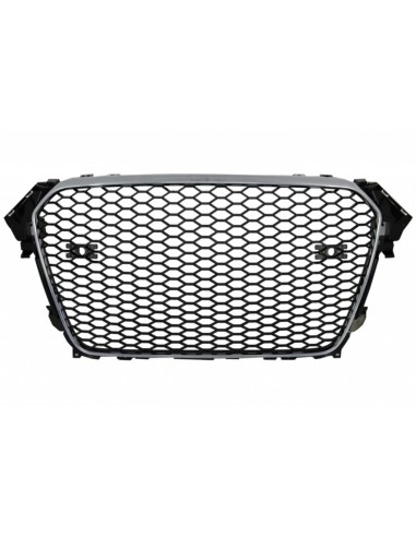 Badgeless griglia anteriore w/ paraurti diffusore e per AUDI A4 B8 Limo Avant Facelift (12-15)