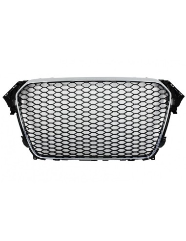 Badgeless griglia anteriore w/ paraurti diffusore e per AUDI A4 B8 Limo Avant Facelift (12-15)