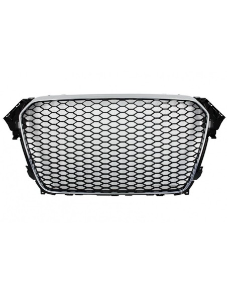 Badgeless griglia anteriore w/ paraurti diffusore e per AUDI A4 B8 Limo Avant Facelift (12-15)