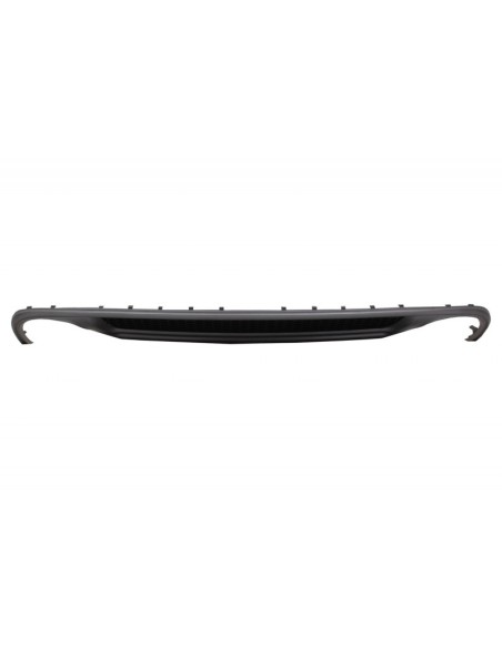 Diffusore d'aria Valance per paraurti posteriore Audi A4 B8 Facelift Limousine-Avant (12-15) con silenziatore di scarico