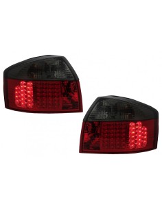Fanali posteriori a LED per Audi A4 B6 8E berlina (10.00-10.04) Fumo rosso