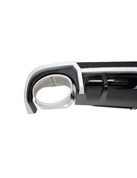 Paraurti posteriore Valance diffusore per Audi A4 B9 8W (16-18) Berlina Avant