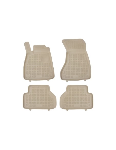 Tappetino in gomma beige per AUDI A4 B9 (15-) A5 F5 Sportback (16-)