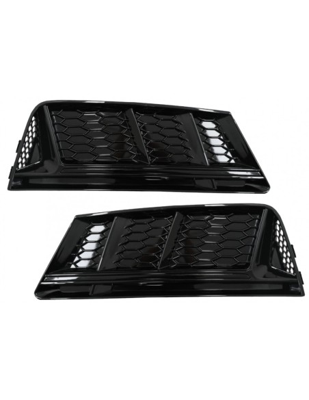 Griglia Copre Griglie Laterali Audi A4 B9 Avant (16-18), Black Edition
