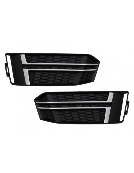Copertura griglia inferiore paraurti Copre griglie laterali per Audi A4 B9 Avant (16-18), S-Line
