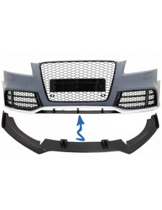 Spoiler Lip Paraurti Anteriore AUDI A5 8T RS5 (08-16), Carbonio Reale