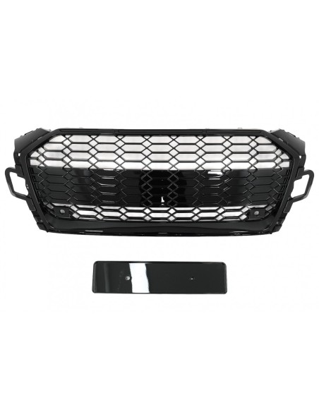 Griglia Anteriore Racing Look Audi A5 F5 Facelift (19-Up) Nero