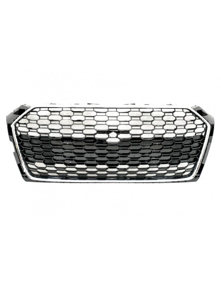 Griglia Anteriore Audi A5 F5 (17-19) RS Design, Nero Cromato