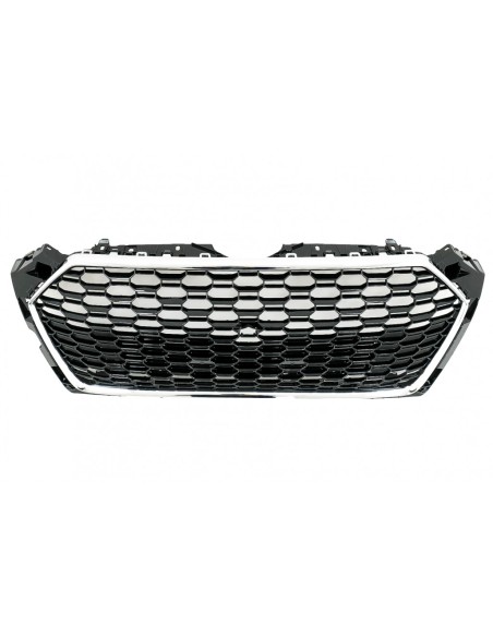 Griglia Anteriore Audi A5 F5 (17-19) RS Design, Nero Cromato