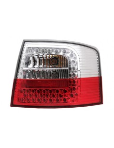 Fanali Posteriori LED Audi A6 4B C5 Avant Station Wagon (12.97-01.05) Rosso/Bianco 2